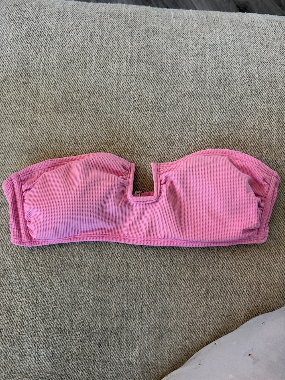 Xhilaration Pink Bandeau Bikini Top